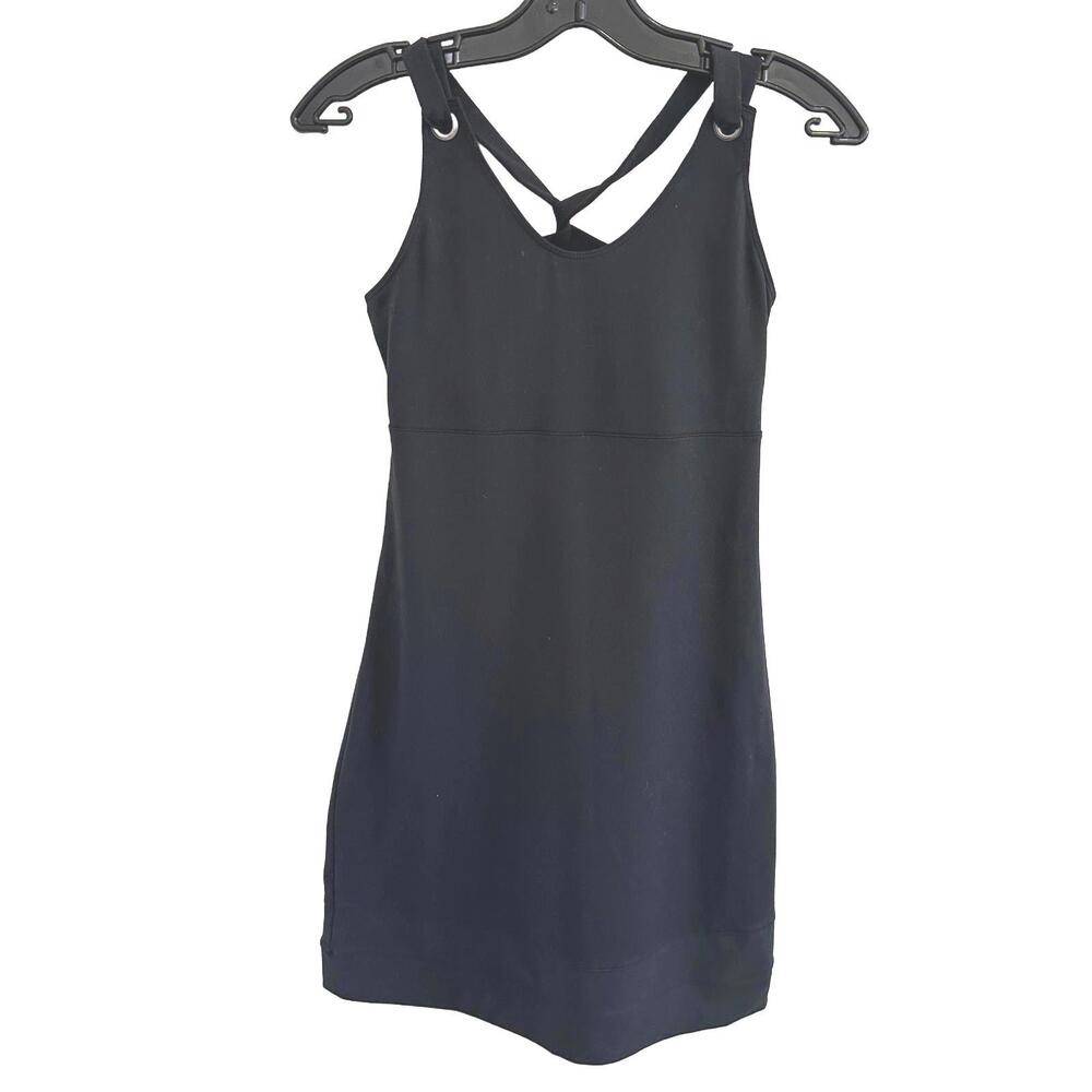 Merrell Women's Black Activewear Opti-Wick Dress with UPF 50+ -XS